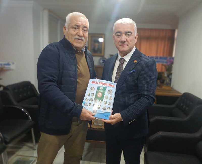 Şanıvar’dan ÇGC Başkanı Çakın’a Spor Kitabı