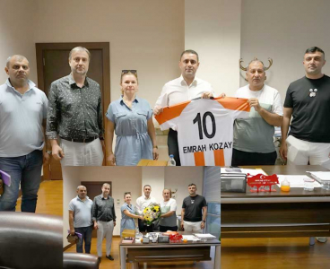 Adanaspor A.Ş alt yapısından Başkan Kozay'a ziyaret