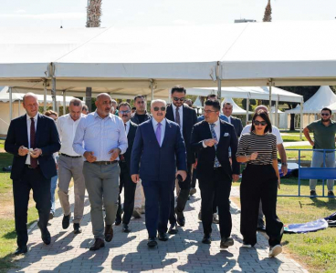 Vali Köşger Lezzet Festivali alanında incelemelerde bulundu