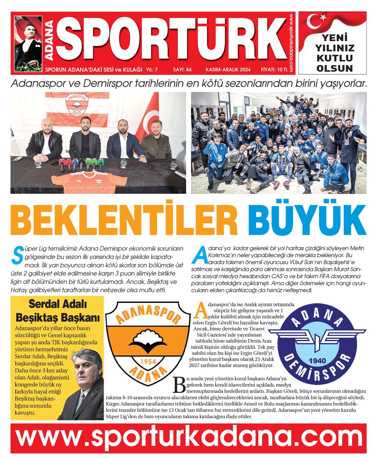 2024 Kasım - Aralık Ayı Sayısı