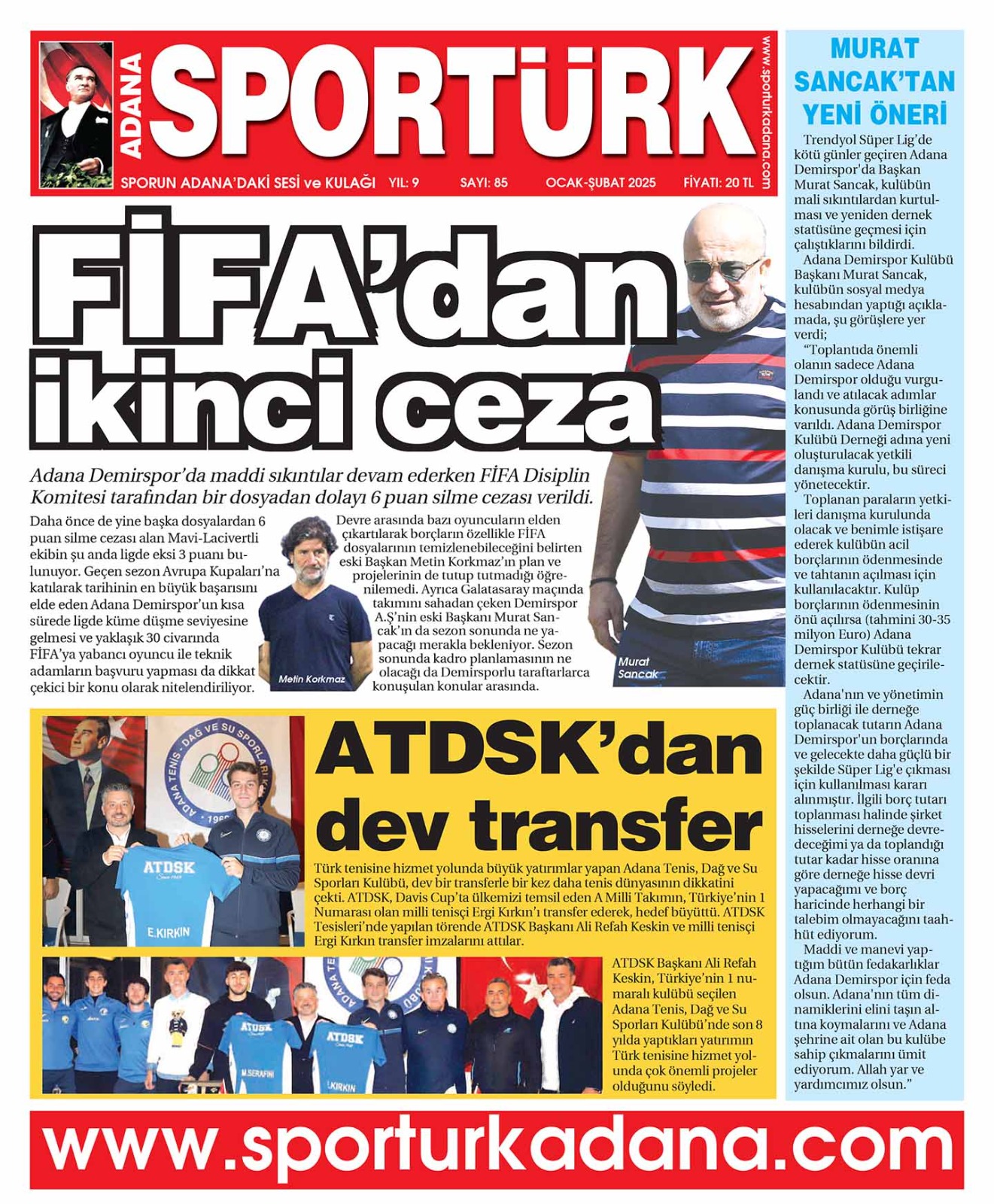 2025 Ocak - Şubat Ayı Sayısı