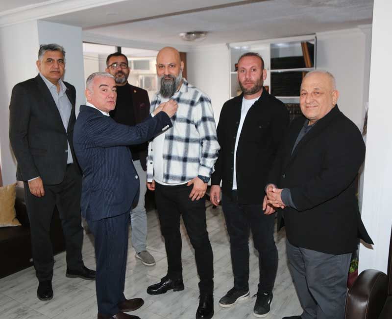 ÇGC'den Soner Kan’a üyelik rozeti