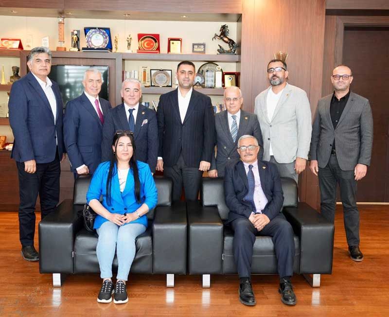 ÇGC'den Başkan Kozay'a ziyaret