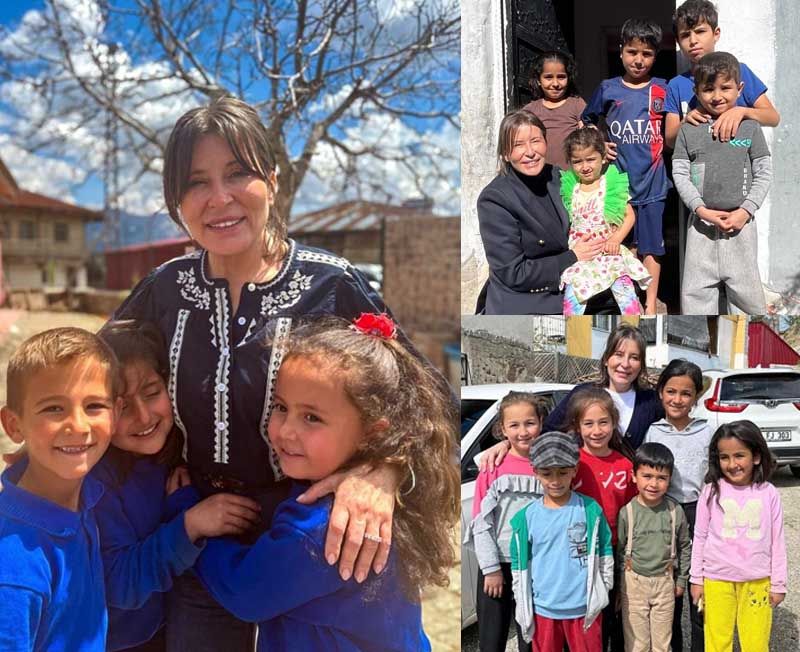 Filiz Kepme: "Çocuklarımızla sevgi ve güven dolu yarınlar için gönül köprüleri kurduk"
