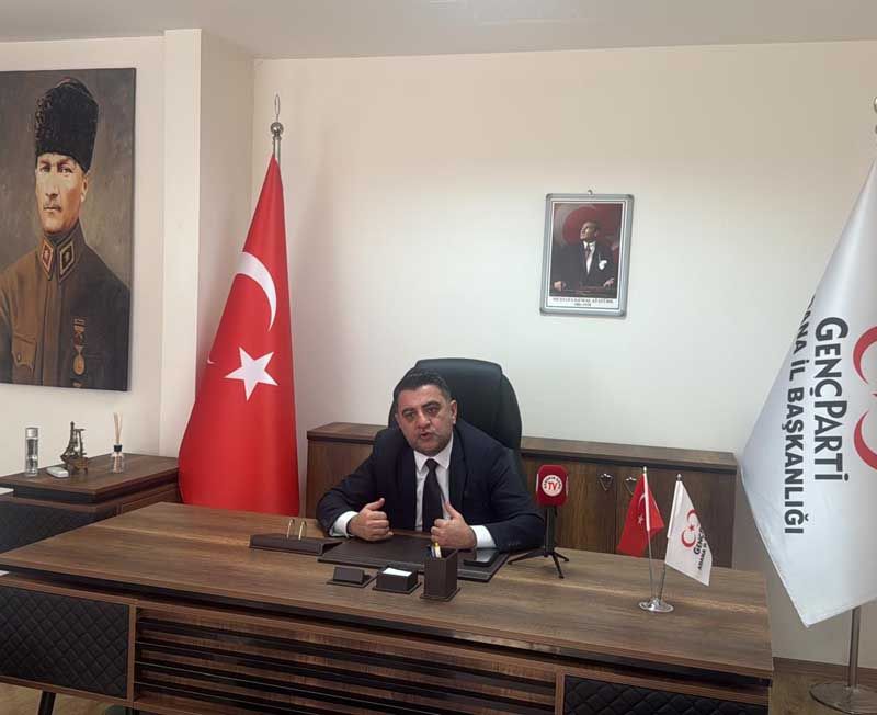 Genç Parti Genel Başkanı Şahindur'dan Adana Teşkilatlarına Ziyaret