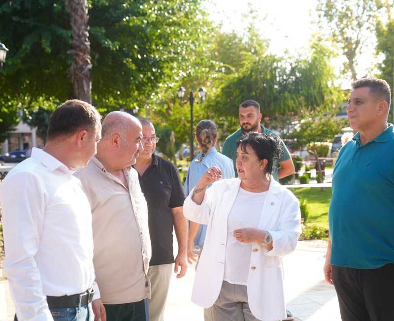 Başkan Vekili Akkan’dan Ziya Paşa Parkı’nda İnceleme
