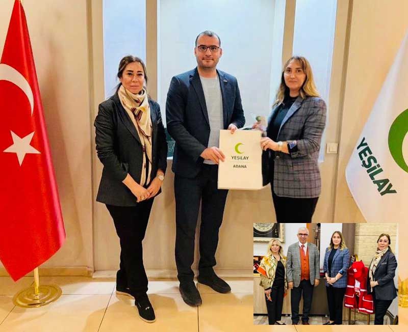 KATODER Adana’dan Kızılay ve Yeşilay ziyareti