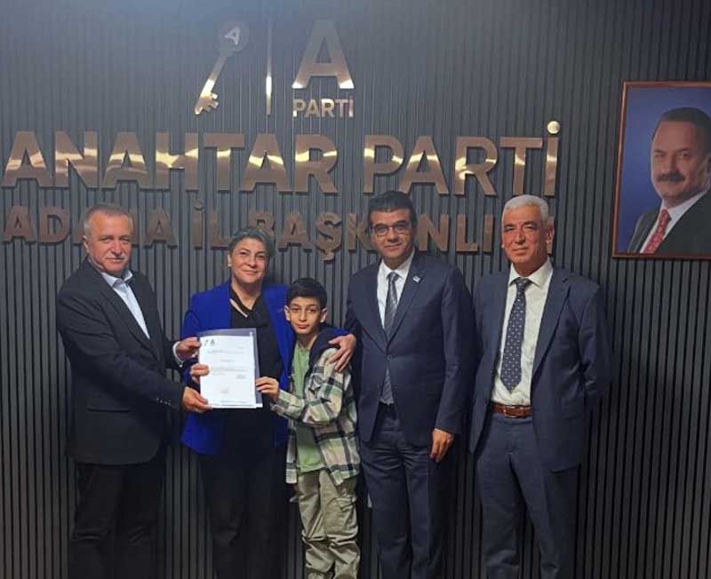 Sibel Çakmak Anahtar Parti Seyhan Kurucu İlçe Başkanı Olarak Atandı