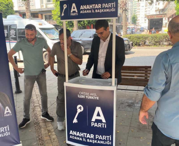 Anahtar Parti'den saha çalışması