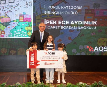AOSB “Sanayi” Temalı Resim Yarışması Ödülleri Sahiplerini Buldu