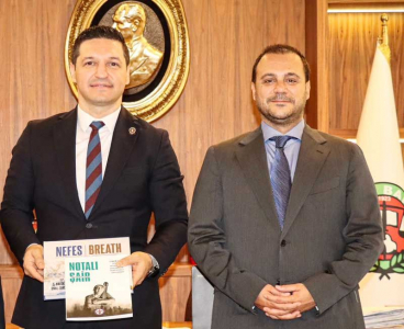 Gökhan Gündoğdu'dan Adana Baro Başkanı'na ziyaret