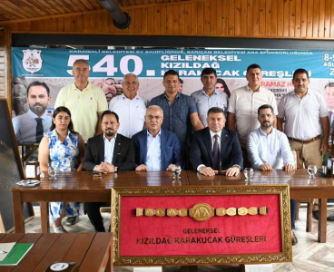 540. Kızıldağ Karakucak Güreşleri Uluslararası Kimliğiyle Tanıtıldı