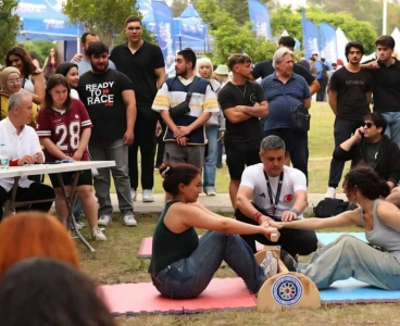 Çukurova Üniversitesi'nde MAS GÜREŞİ düzenlendi