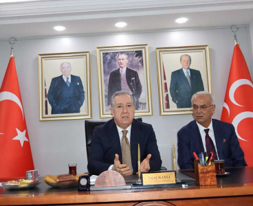 MHP Genel Başkan Yardımcısı Sadir Durmaz’dan, İl Başkanı Kanlı’ya ziyaret