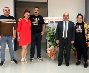 Başkan Dura'dan İl Sivil Toplumla İlişkiler Müdürü Kurtoğlu'na ziyaret