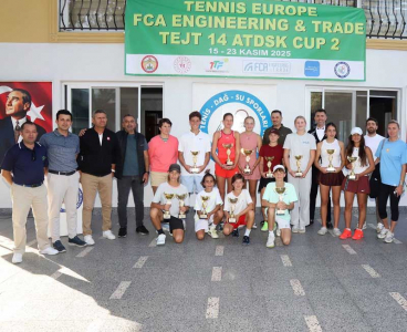 Tennis Europe Junior Tour (TEJT 14) ATDSK CUP 2 Adana'da sona erdi