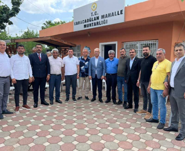 Yusuf Kanlı'dan Yüreğir ilçesine ziyaret