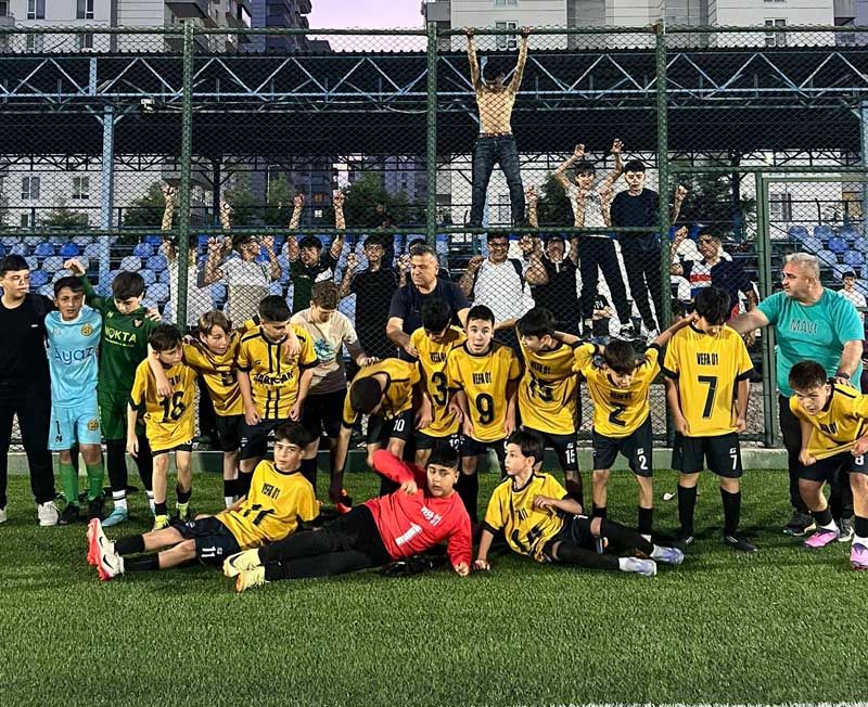 Vefa 01 Spor, Akınspor'u farklı yendi: 9-2