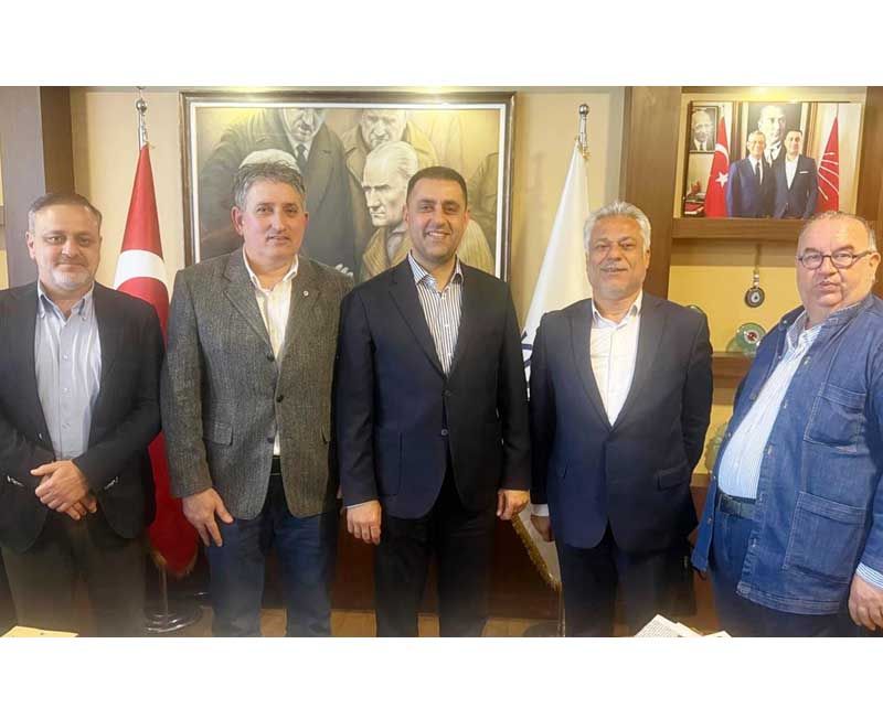 YEREL MEDYA GÜÇBİRLİĞİ PLATFORMU'NDAN BAŞKAN KOZAY'A ZİYARET