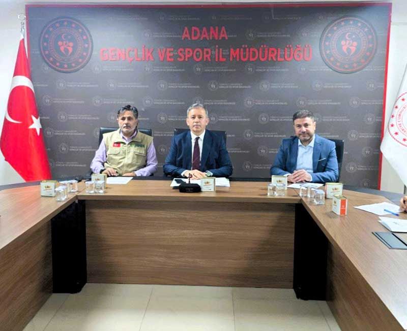 Gençlik ve Spor İl Müdürlüğü'nde "Yetimler Gençlere Emanet" Projesi Toplantısı