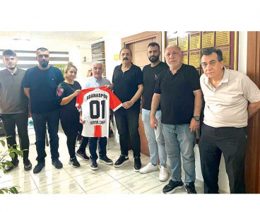 Adanaspor Camiasından ÇGC'ye "HAYIRLI OLSUN" ziyareti