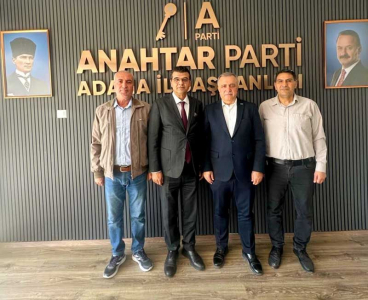 Anahtar Parti Teşkilat Başkan Yardımcısı Çelik'ten Adana ziyareti