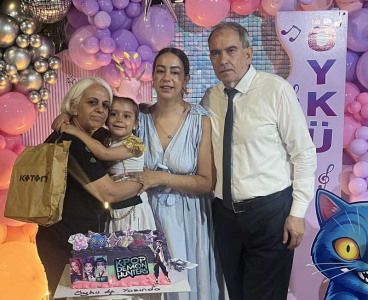 Minik Öykü 4. Yaşını Muhteşem Bir Partiyle Kutladı