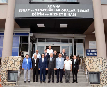 ATB’den Adana ESOB’a Hayırlı Olsun Ziyareti
