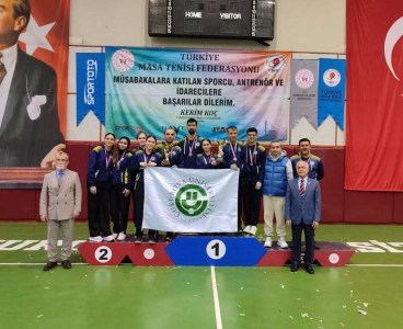 Çukurova Üniversitesi Masa Tenisi Kadın ve Erkek Takımları Elit Lige Yükseldi