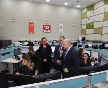 Halil Nacar’dan 112’ye ziyaret