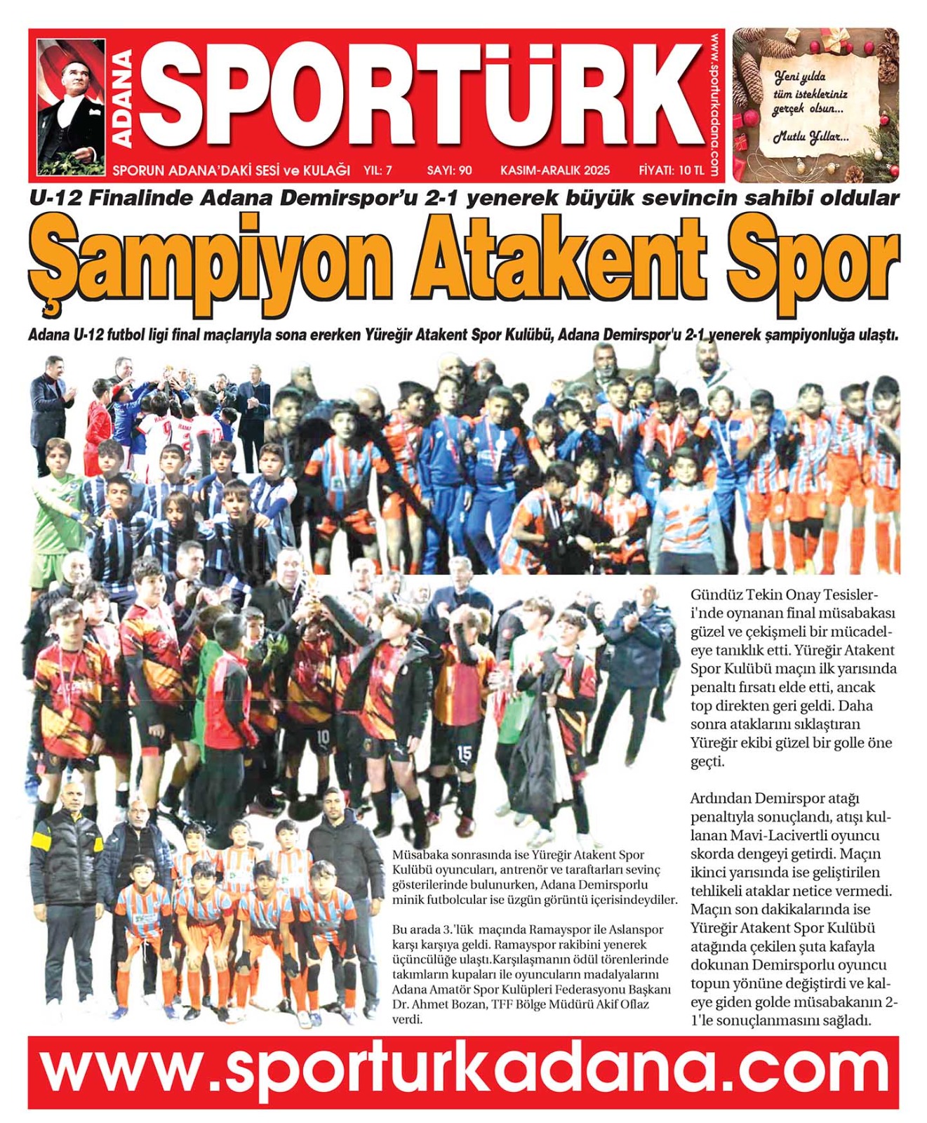 2025 Kasım - Aralık Ayı Sayısı